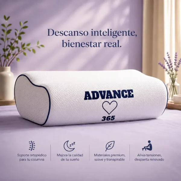 Almohada Vicoelástica Cervical Advance 365